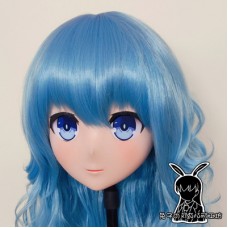 (RB375)Customize Full Head Quality Handmade Female/Girl Resin Japanese Anime Cartoon Character Kig Cosplay Kigurumi Mask